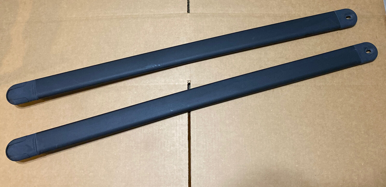 🔥2010-2014 Subaru Outback Upper Roof Rack Crossbars Set Pair OEM