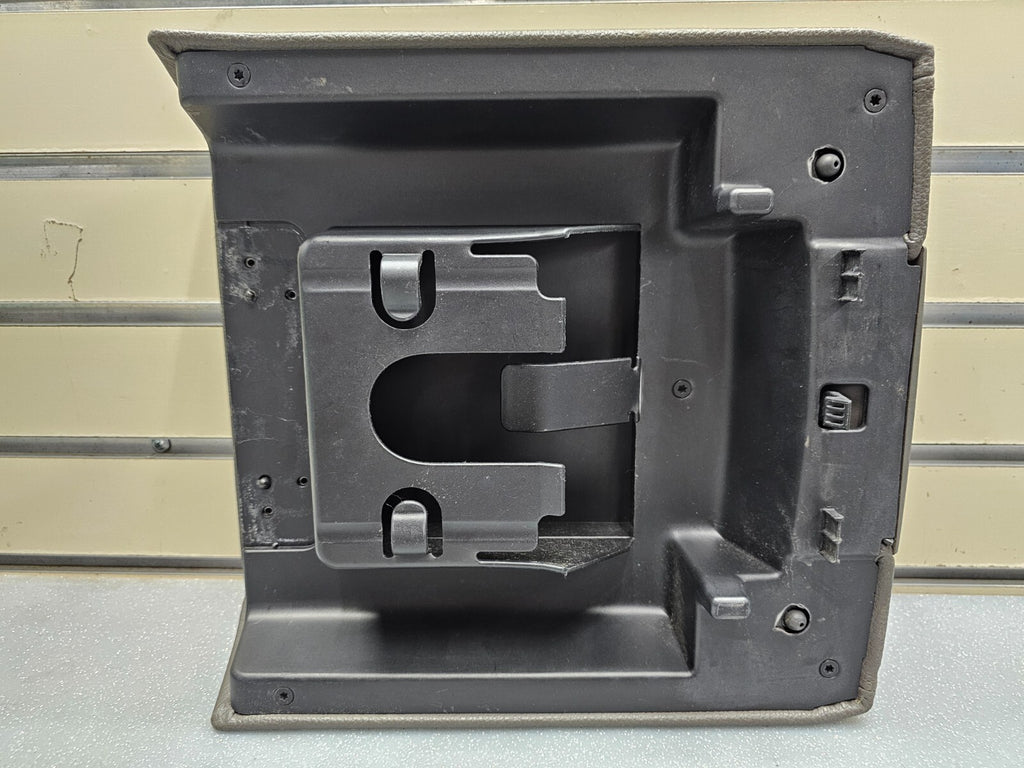 04-08 FORD F150 LARIAT FLOOR CENTER CONSOLE COLUMN SHIFT ARM REST LID TOP BLACK