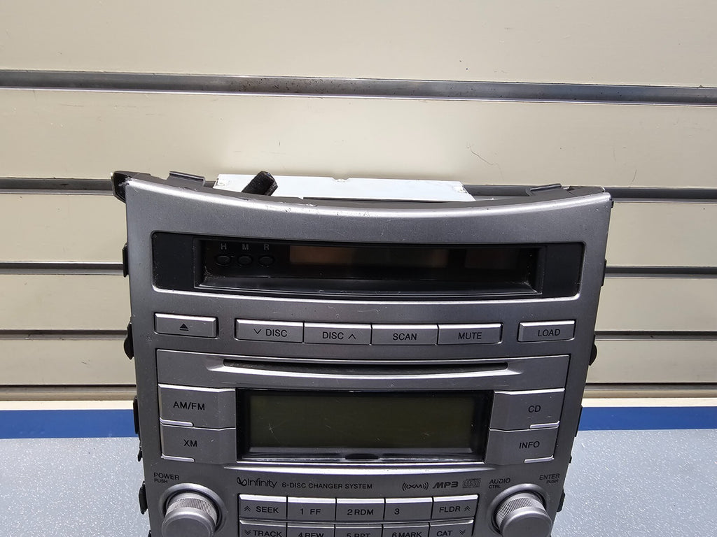 🔥09-12 Hyundai Veracruz Dash AM FM CD Player Radio Receiver Trim Bezel OEM