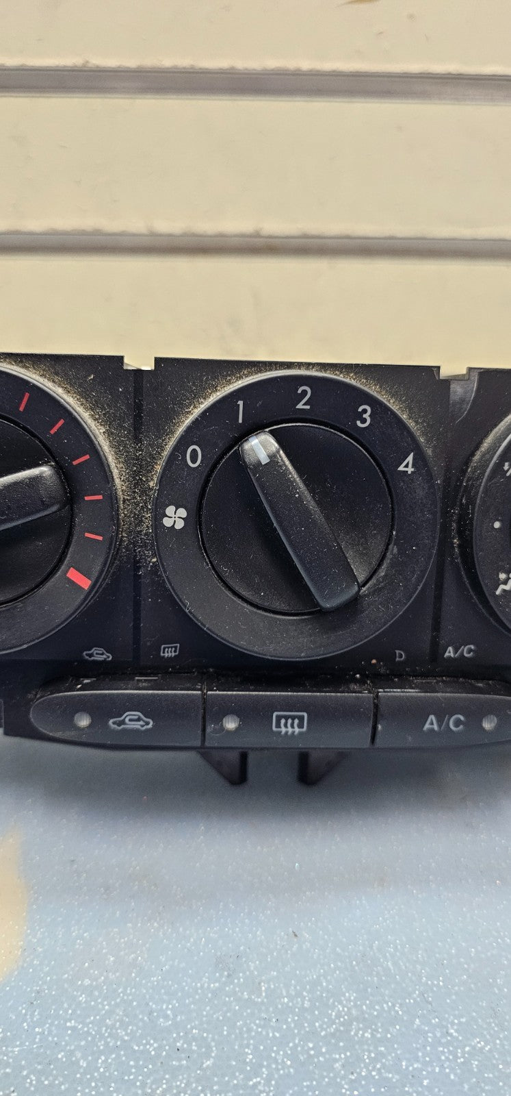 🔥07-09 MAZDA CX-7 Dash AC A/C HVAC Heater Climate Temperature Control Black