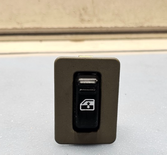 🔥99-02 Chevy Silverado SIERRA Power Window Switch Lock REAR Left/Right Tan WS3