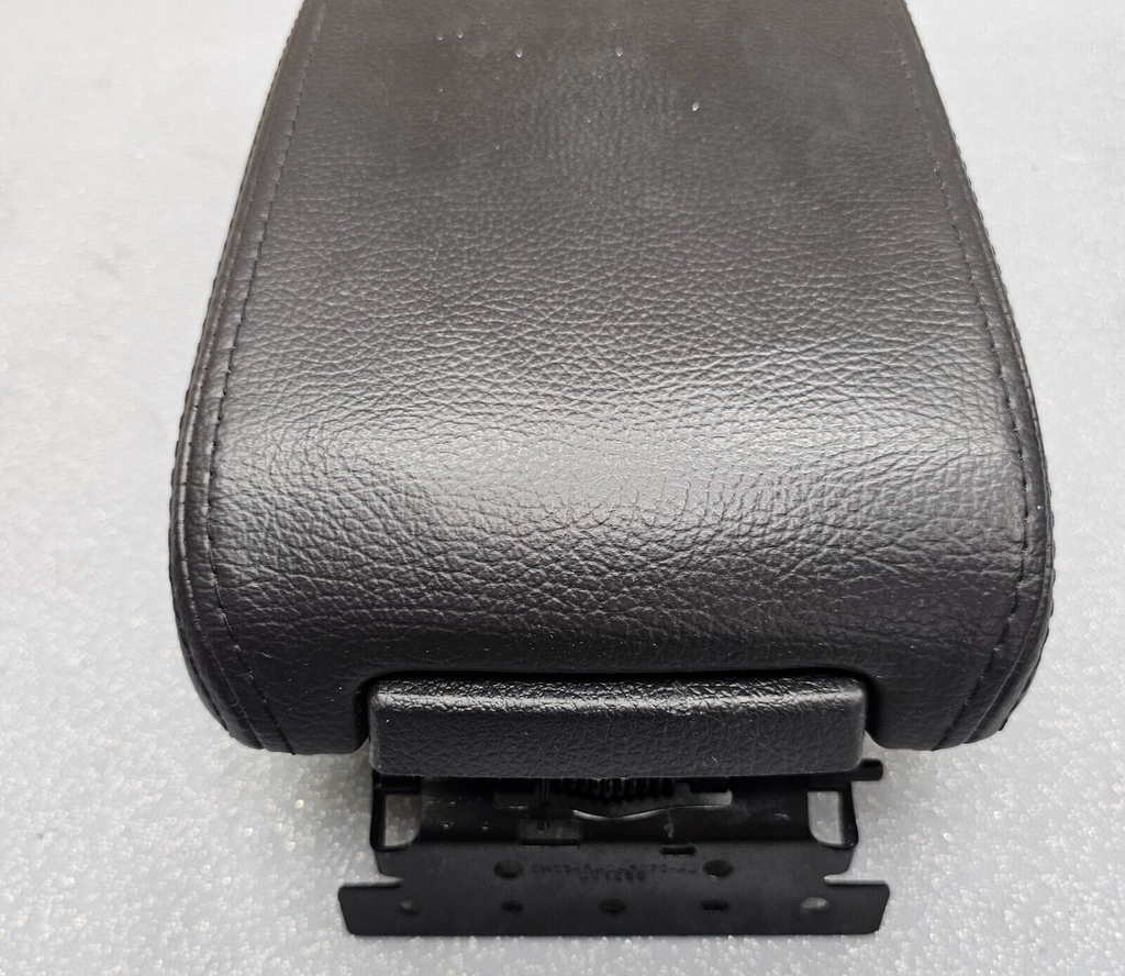 🔥07-09 LINCOLN MKZ FRONT CENTER CONSOLE ARMREST LID TOP PAD COVER BLACK LEATHER
