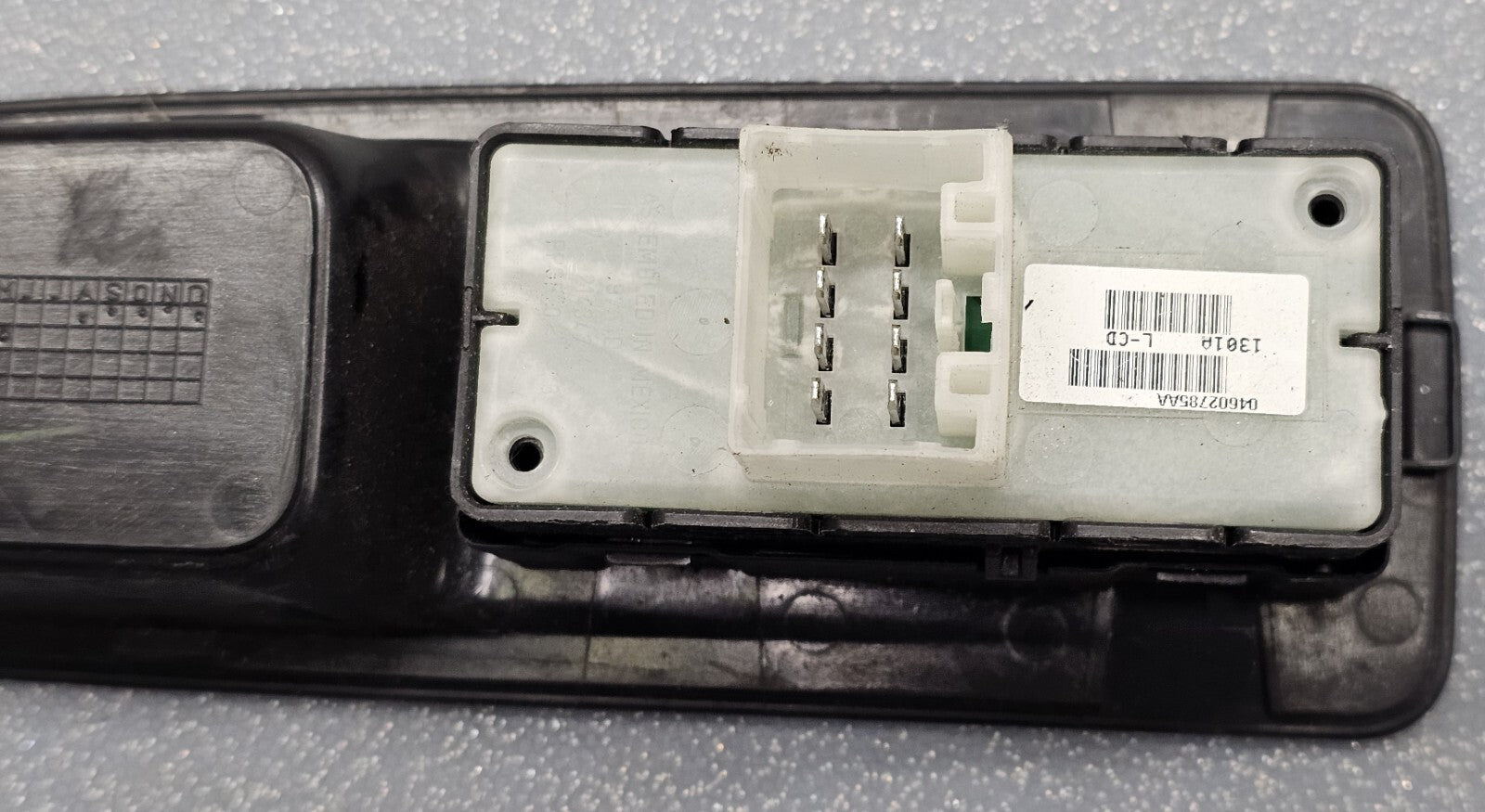 🔥11-17 Chrysler 200 Compass Right Passenger Power Window Control Switch Black