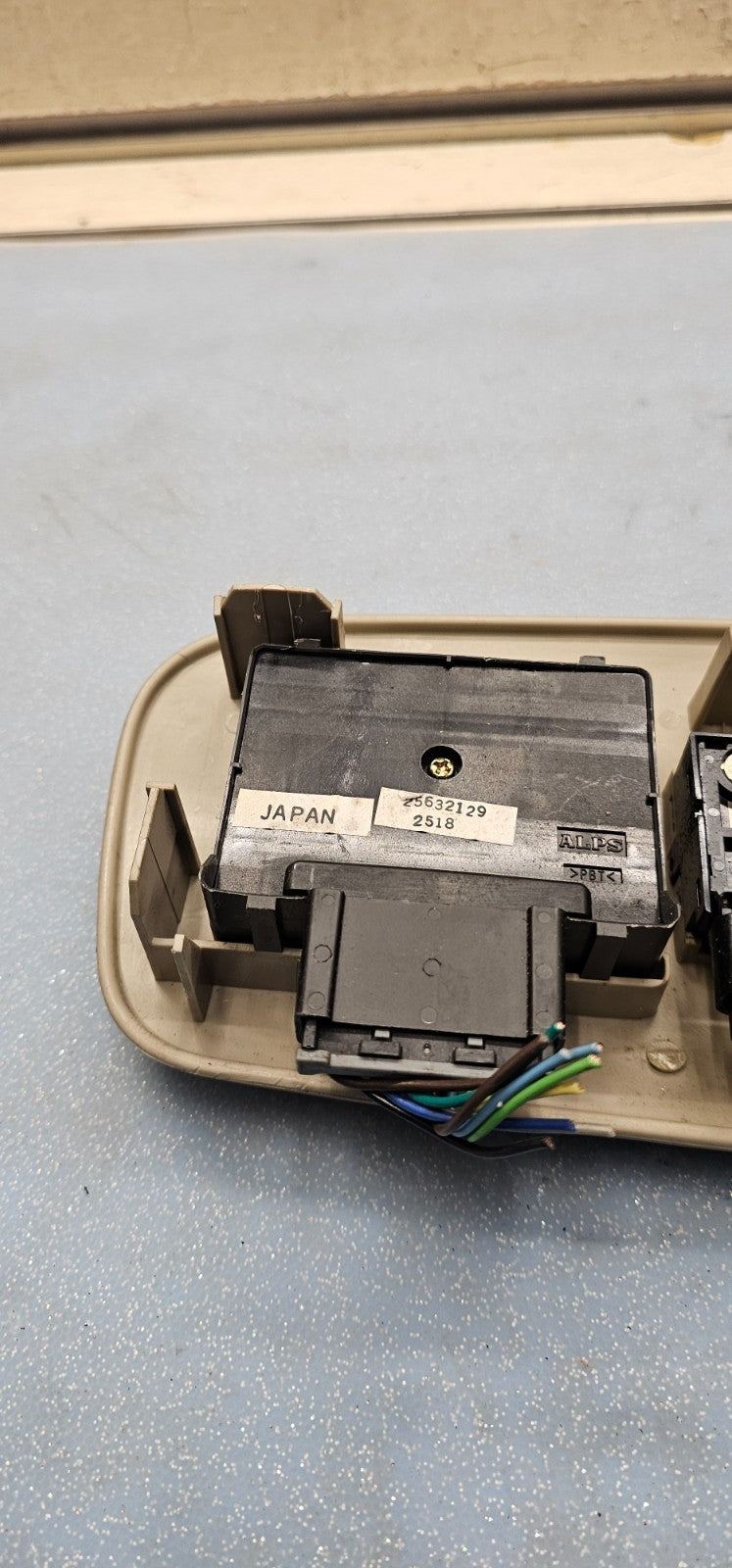🔥97-99 Cadillac Deville Front LEFT DRIVER Seat Control Switch TAN OEM