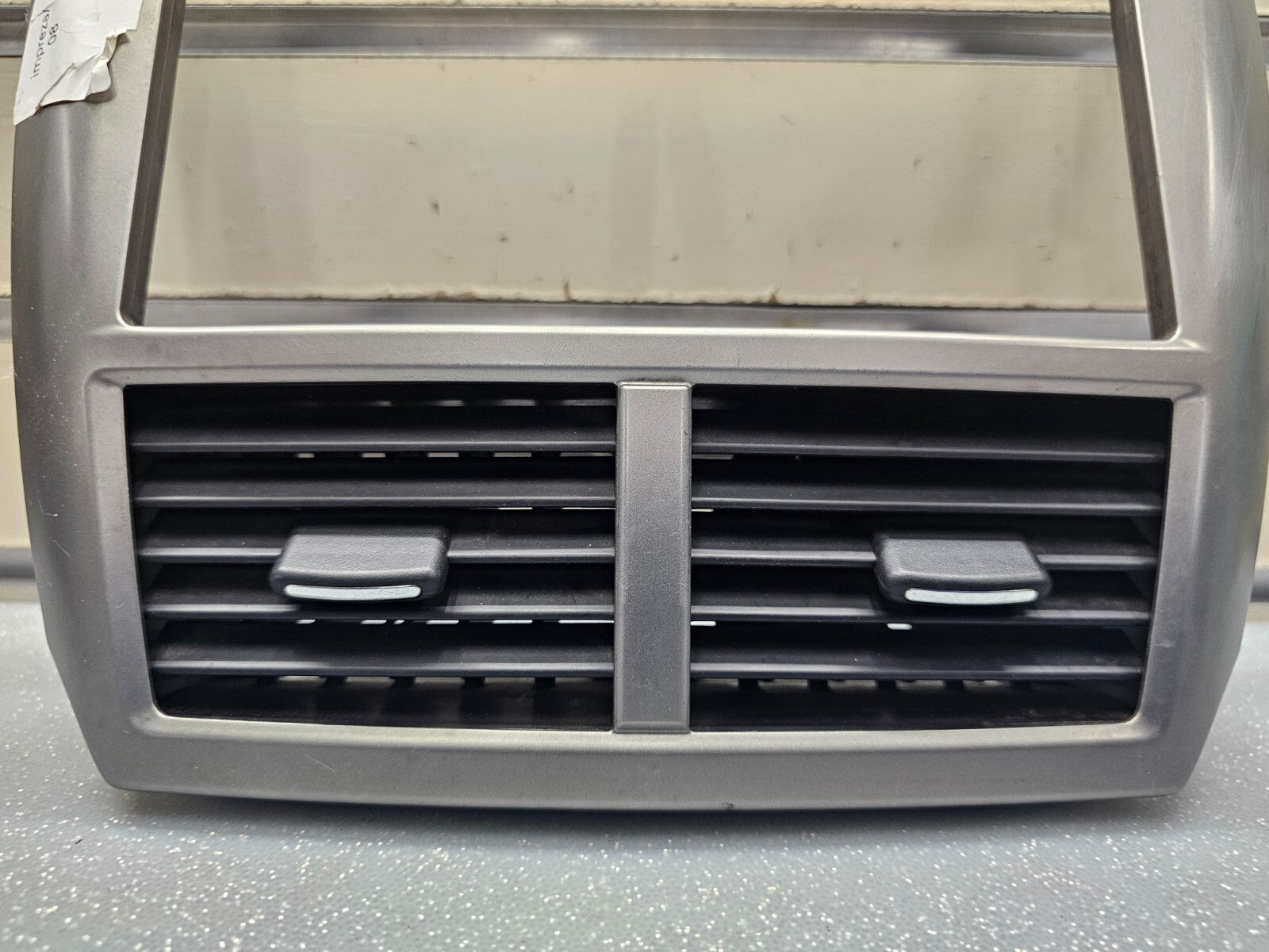 🔥08-14 FORESTER IMPREZA DASH RADIO STEREO BEZEL TRIM INSTRUMENT PANEL SILVER