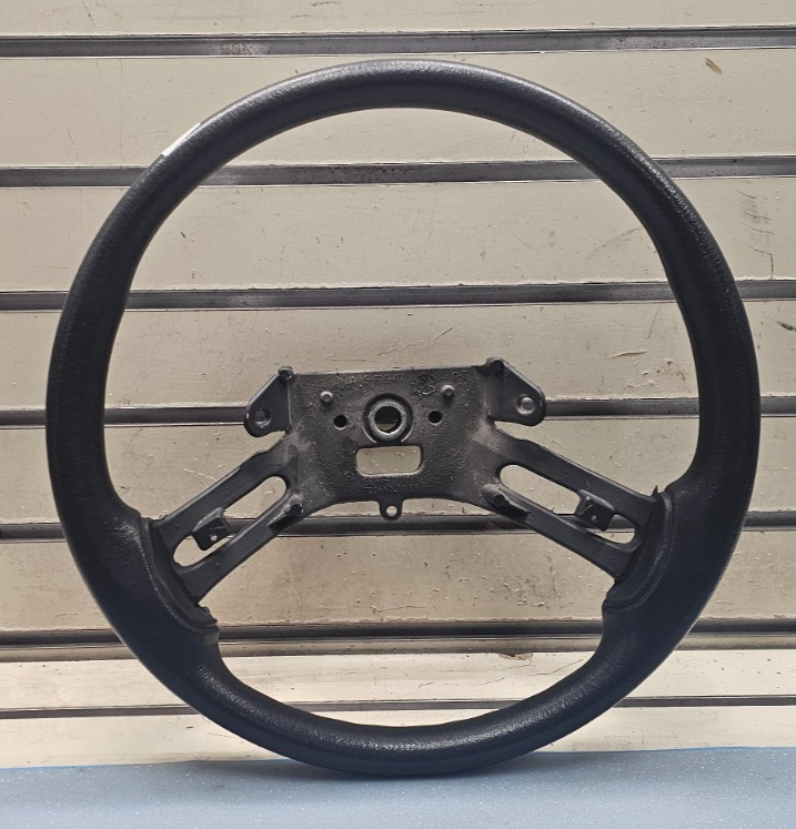 🔥97-02 Jeep Wrangler TJ Leather Steering Wheel Black OEM