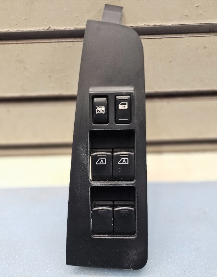 🔥04-08 Maxima Front Left Driver Master Power Window Switch Assembly Black