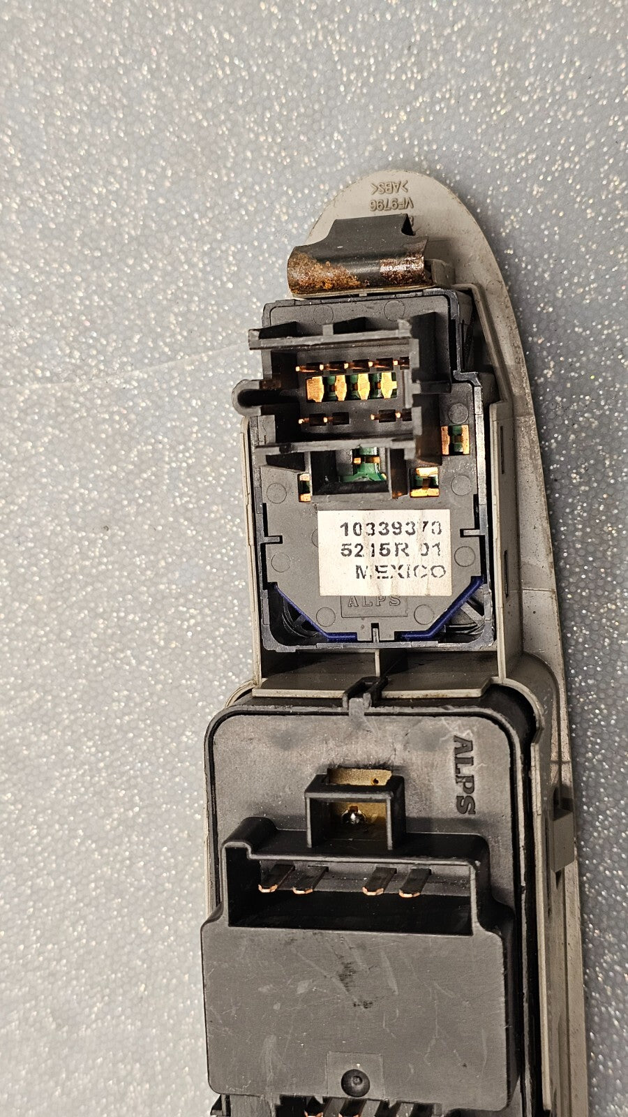 02-07 Rendezvous Impala Left Driver Master Power Window Door Switch Lock LT TAN