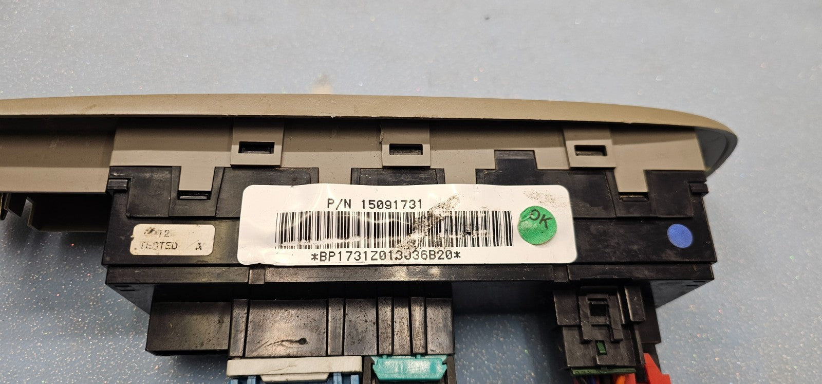 🔥02-05 GMC ENVOY DRIVER LEFT SIDE WINDOW SWITCH CONTROL MASTER POWER TAN OEM
