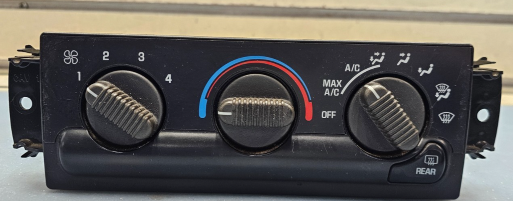 🔥98-05 Blazer Jimmy Dash A/C HVAC Climate Temperature Heater Control Black