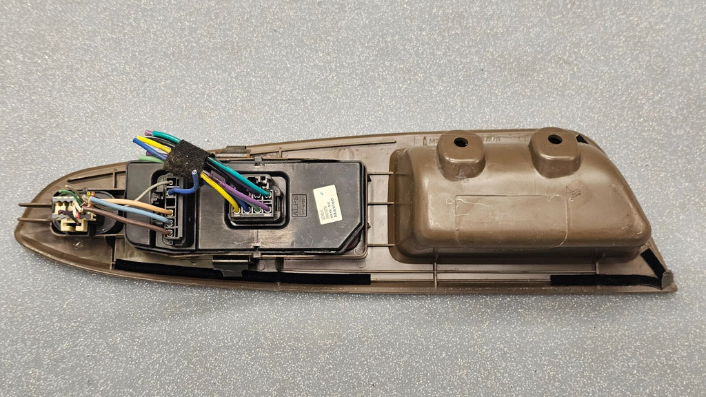 🔥06-08 IMPALA LEFT DRIVER MASTER POWER WINDOW SWITCH BEZEL ASSEMBLY DARK TAN