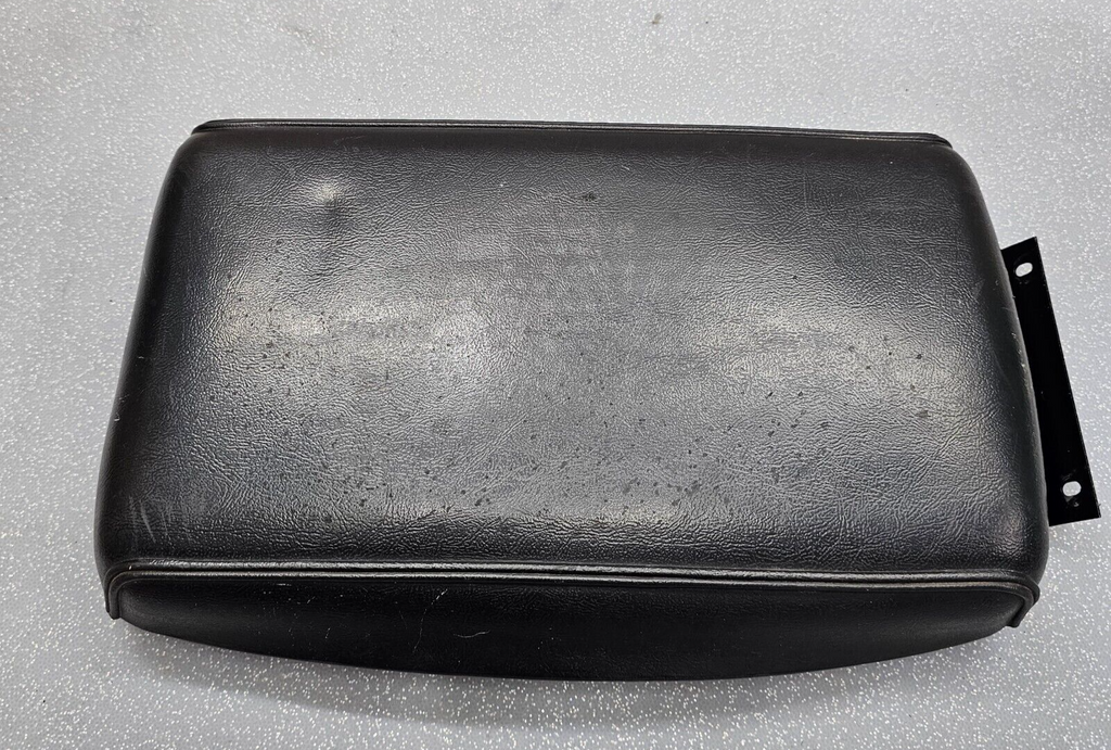 🔥82-92 Camaro Center Console Lid Top Pad Sliding Armrest Storage Cover Black