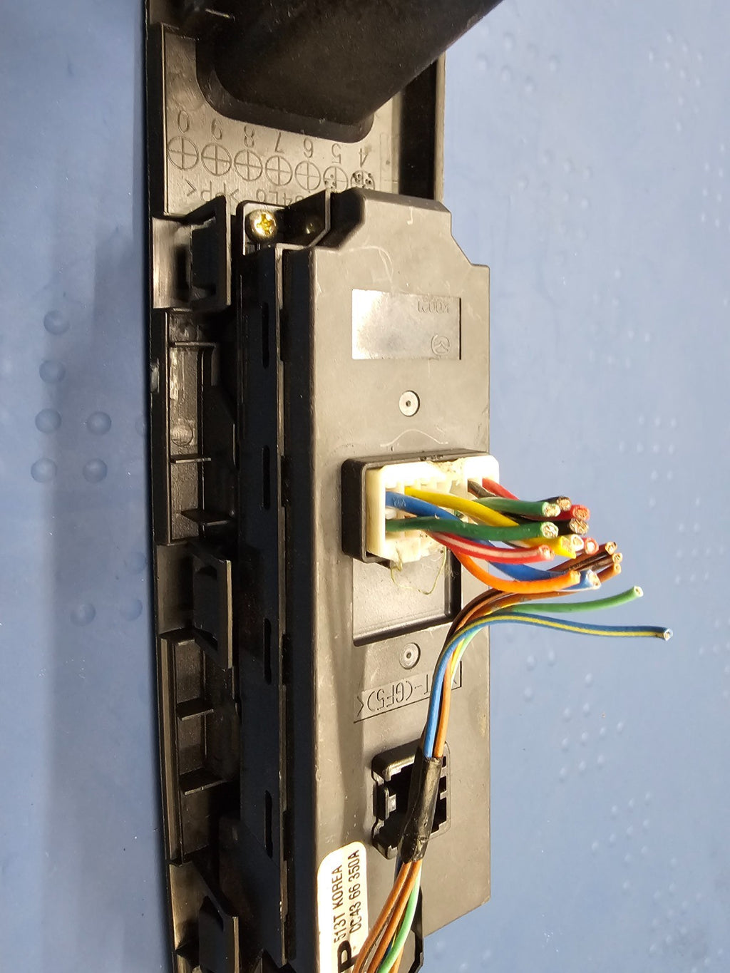 🔥06-10 Mazda 5 Left Driver Master Window Door Control Switch Mirror Lock Black