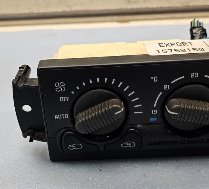 🔥99-02 Silverado Sierra Dash A/C HVAC Heater Climate Control Temperature Black