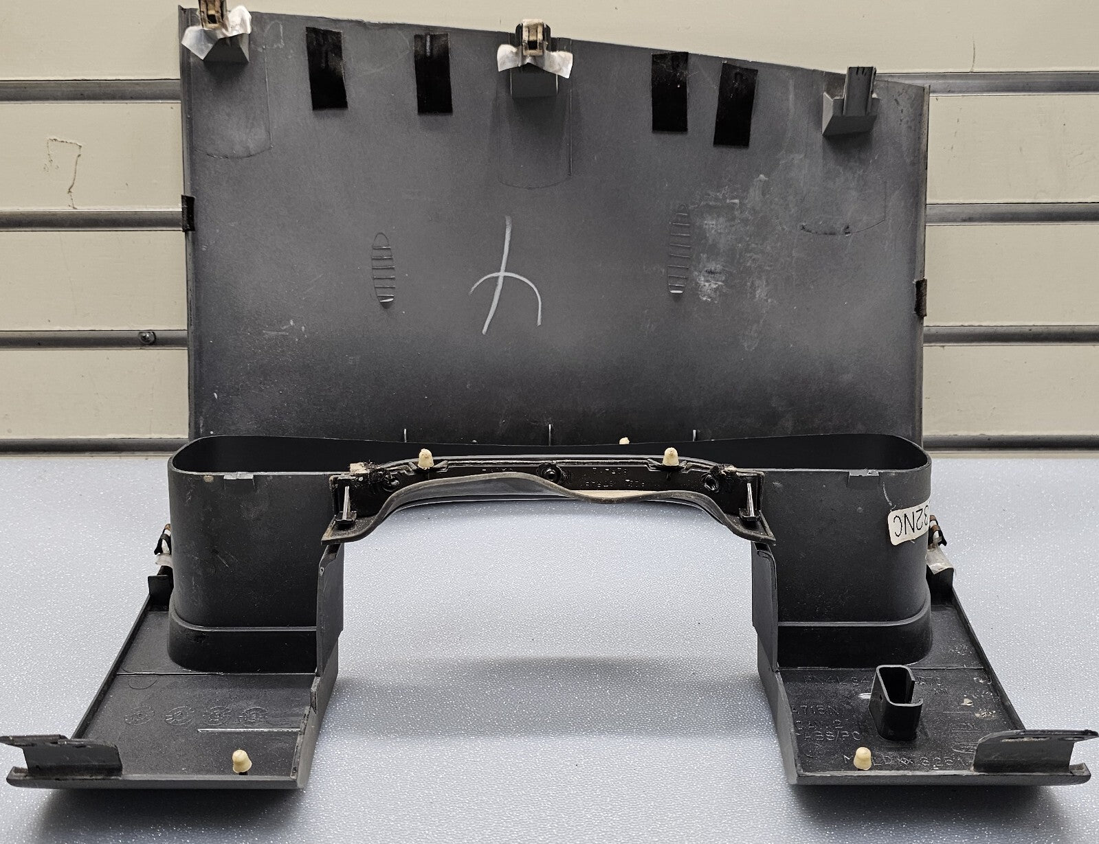 🔥04-08 Ford F-150 Dash Instrument CLUSTER Bezel Speedometer Gauge Trim GRAY C14