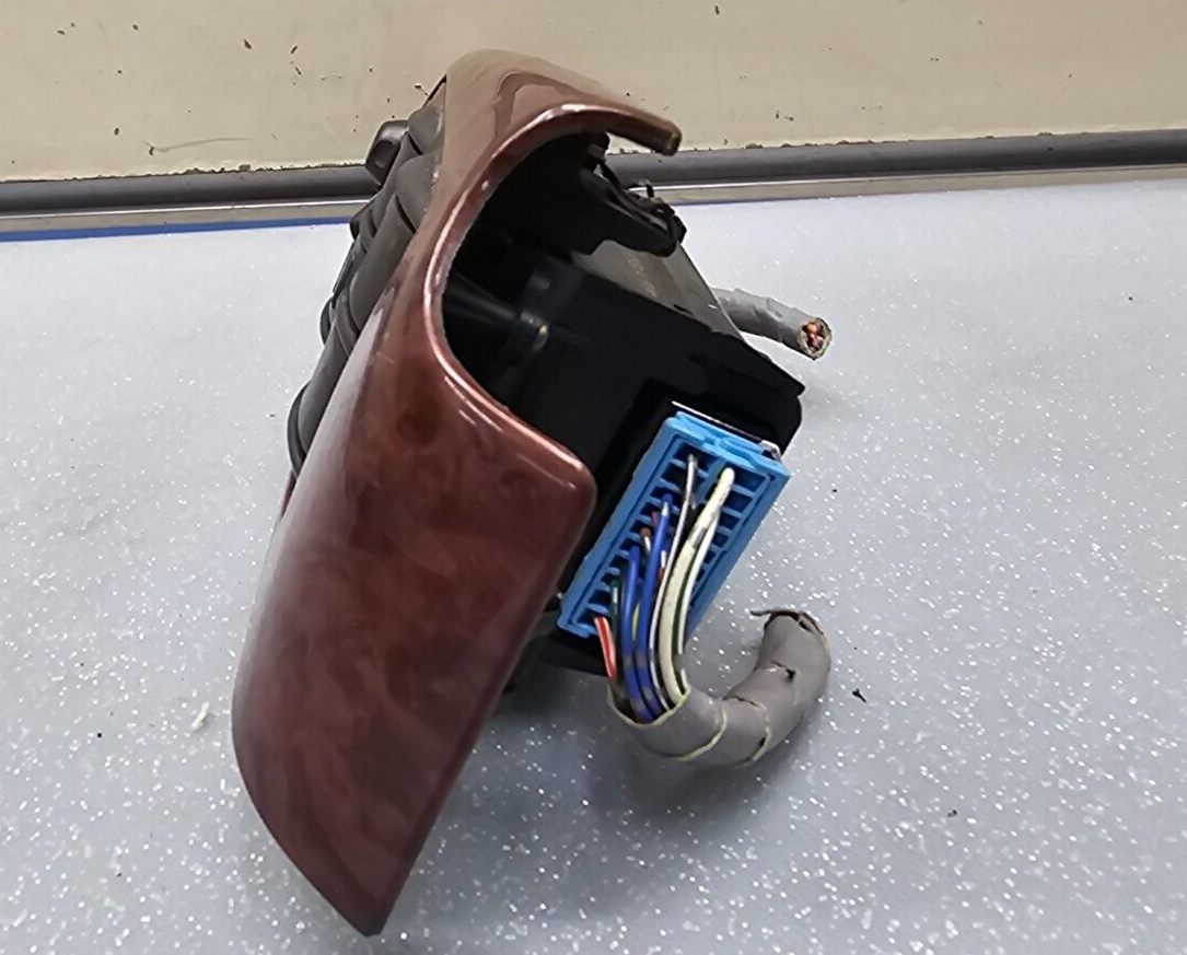01-06 Acura MDX Left Driver Master Power Window Control Switch Assembly Wood OEM