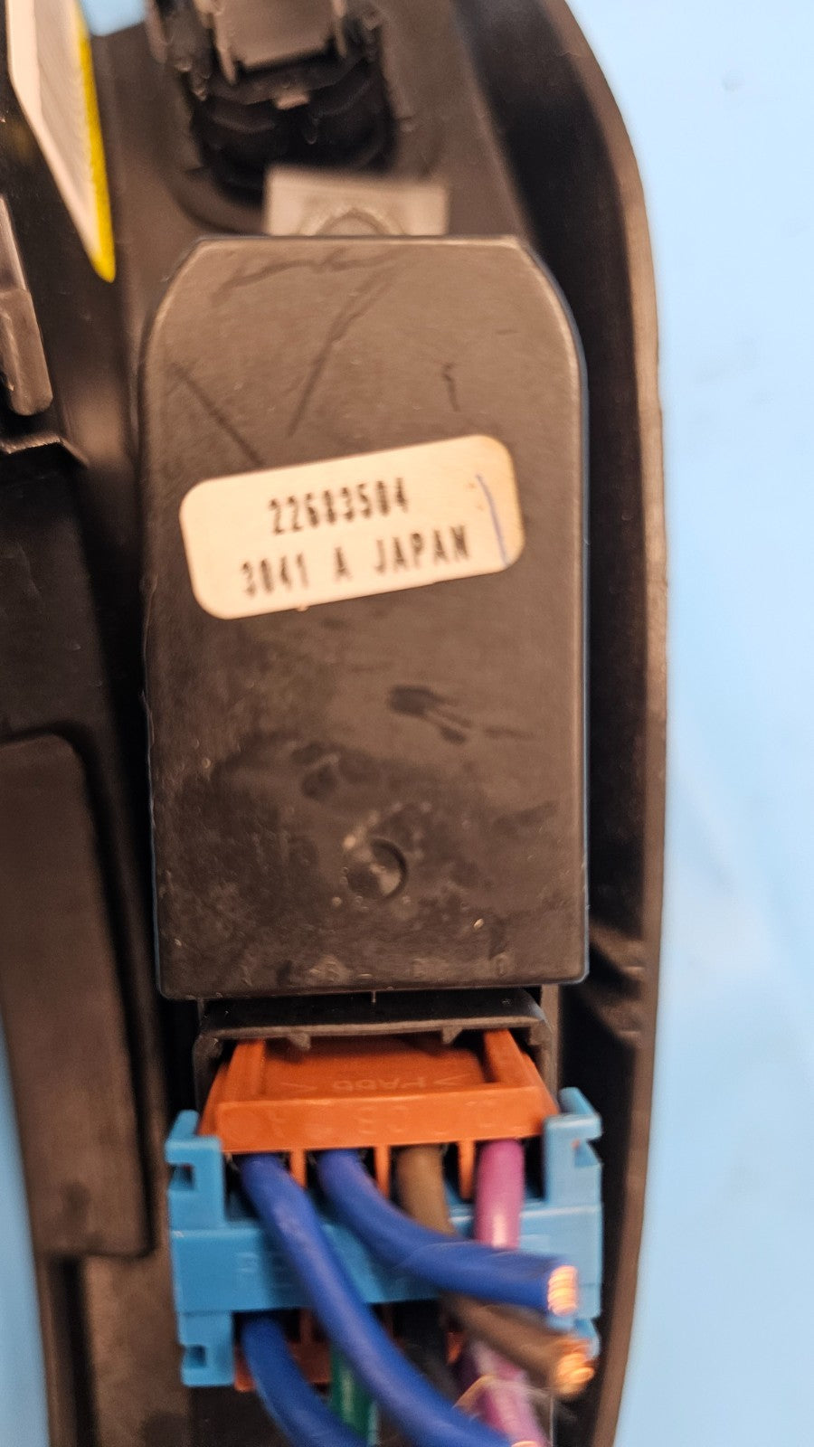 🔥06-07 Saturn Vue Console Master Power Window Switch Shifter Bezel Carbon Black