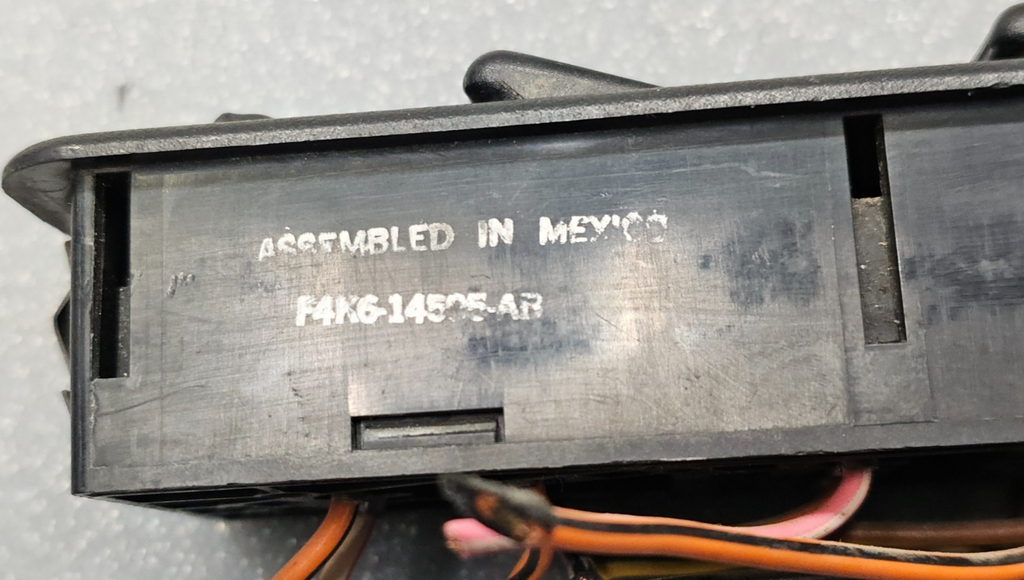 87-94 Mazda 323 Front Left Driver Master Power Window Door Switch Assembly Black