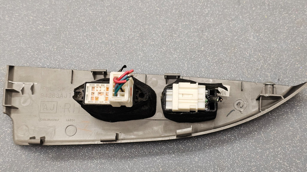 🔥10-14 Legacy Outback Right Passenger Front Door Window Lock Switch Black OEM