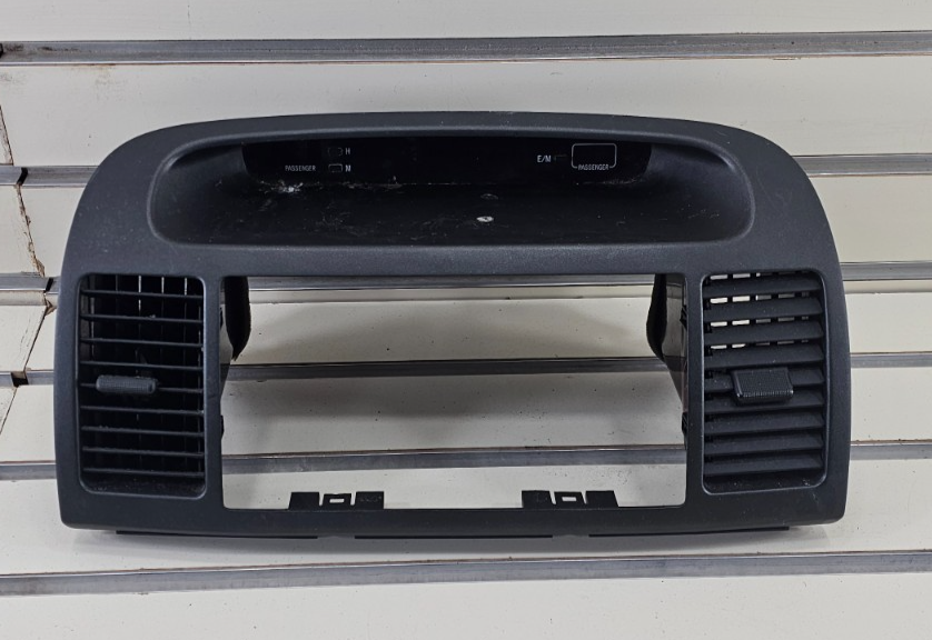🔥02-06 Toyota CAMRY Dash RADIO BEZEL Center Air Vents CLOCK Trim BLACK