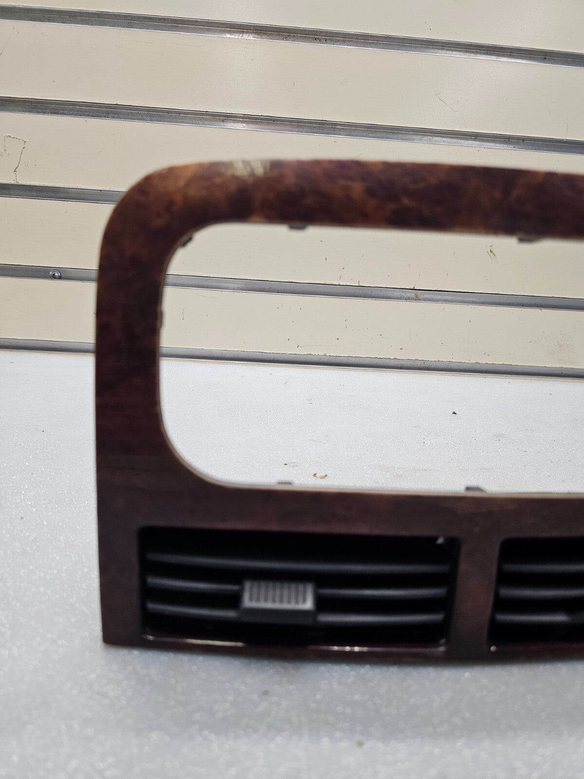 🔥99-04 Jeep Grand Cherokee Center Dash RADIO Bezel A/C Air Vent Trim woodgrain