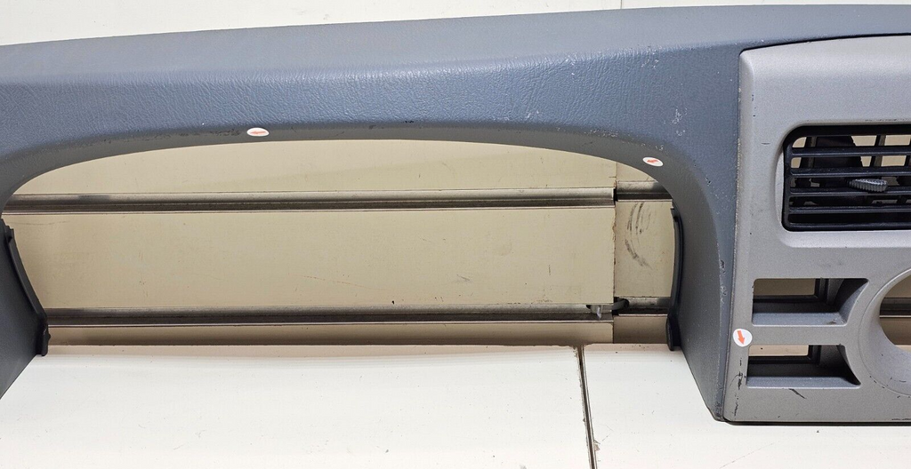 98-01 Frontier Xterra Dash Instrument Cluster Speedometer Bezel Trim Blue/Gray