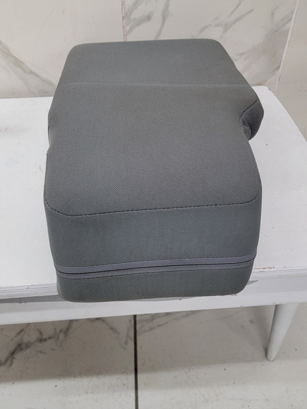 🔥04-08 FORD F150 Front Center Console JUMP SEAT Armrest Cloth Light Gray JS1
