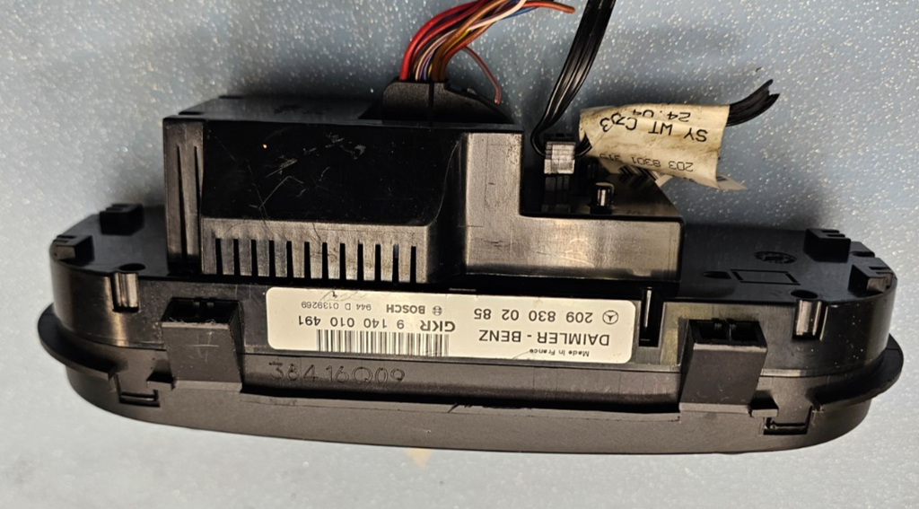 🔥02-05 Mercedes Benz C320 Dash HVAC A/C AC Automatic Digital Climate Control  