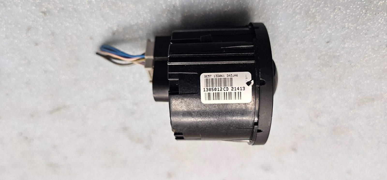 🔥14-17 Ford Fiesta 1.6L Dash Mounted Headlight Control Switch Black