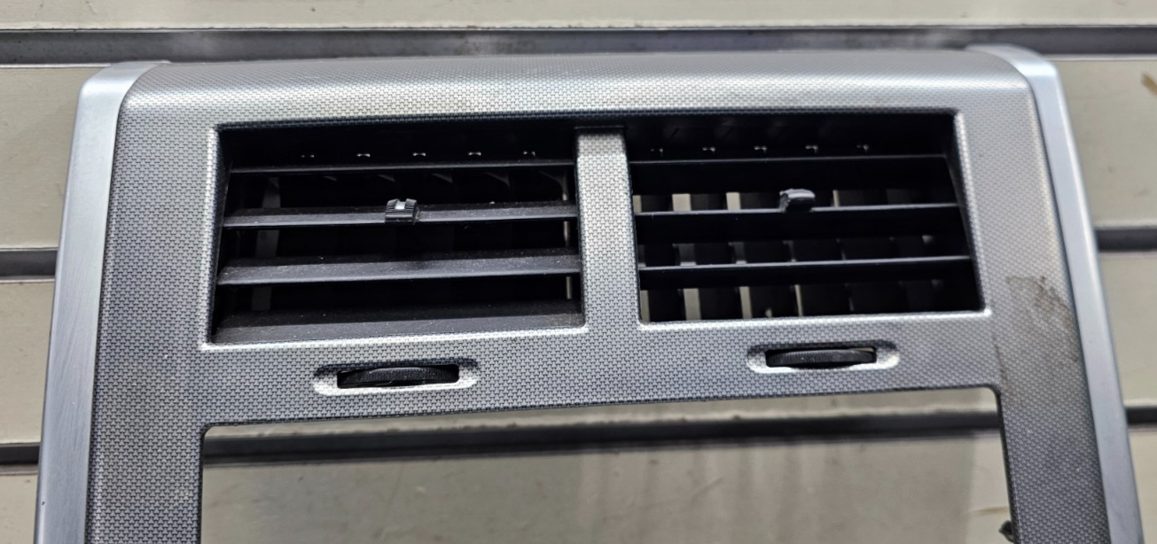 🔥08-12 Liberty Center Dash Radio Stereo Climate Trim Panel Bezel Black/Silver