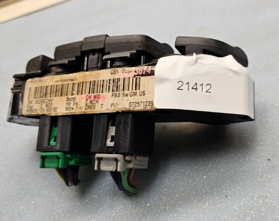 🔥07-08 Equinox Front Left Driver Master Door Window Power Switch Assembly Gray