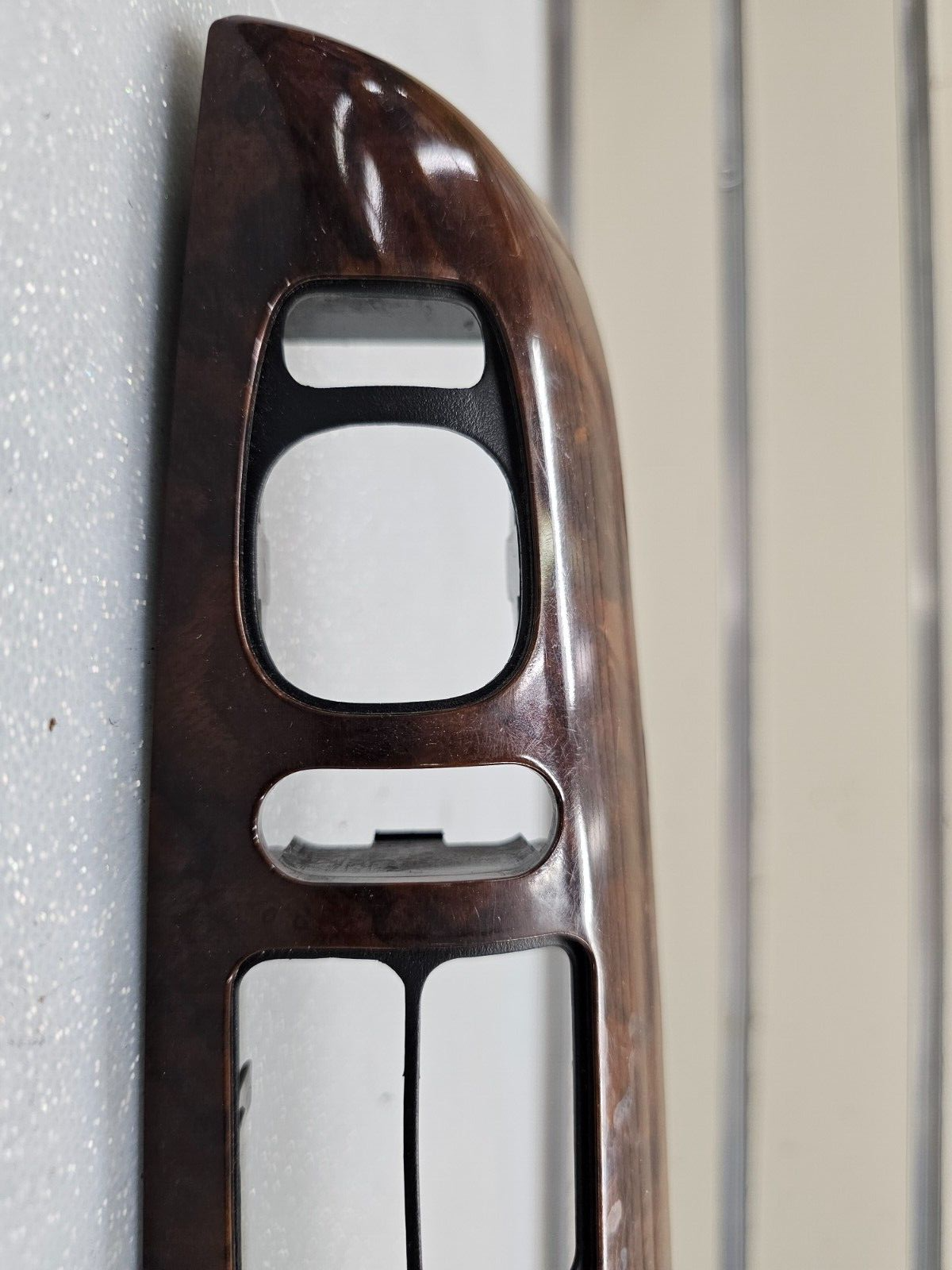 98-05 Blazer S10 Jimmy Left Driver Master Window Switch Assembly Wood OEM WS46