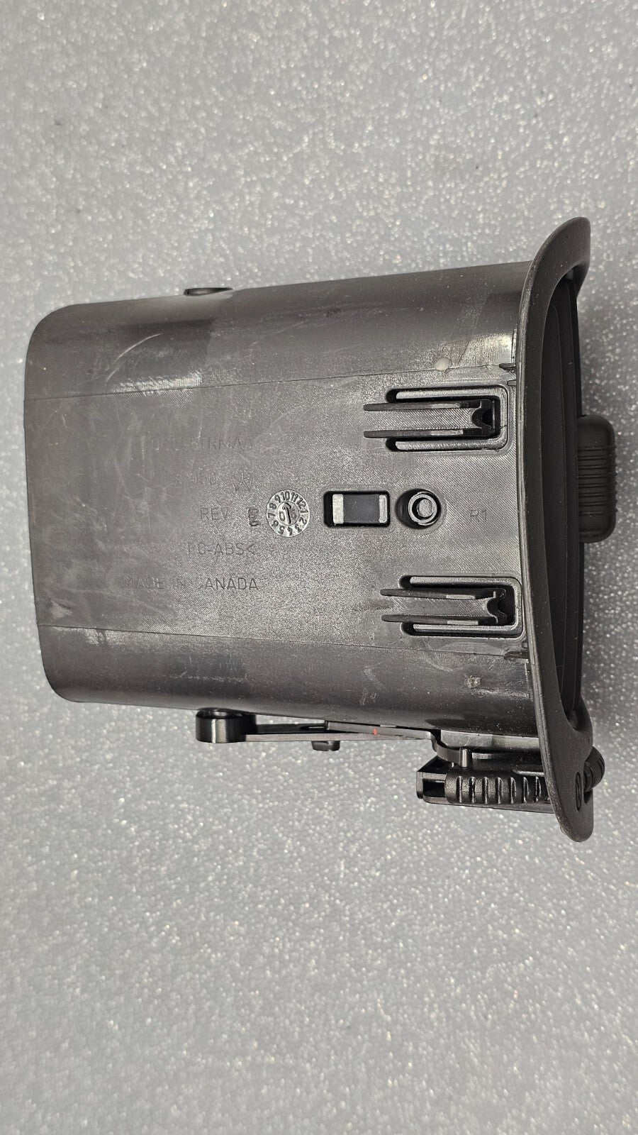🔥01-07 Dodge Grand Caravan Dash Right Passenger Air Vent AC Heater Panel Black