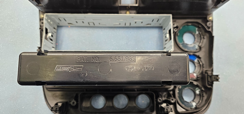 🔥01-05 HONDA CIVIC DASH AM FM RADIO DISPLAY BEZEL CLIMATE CONTROL ASSEMBLY OEM