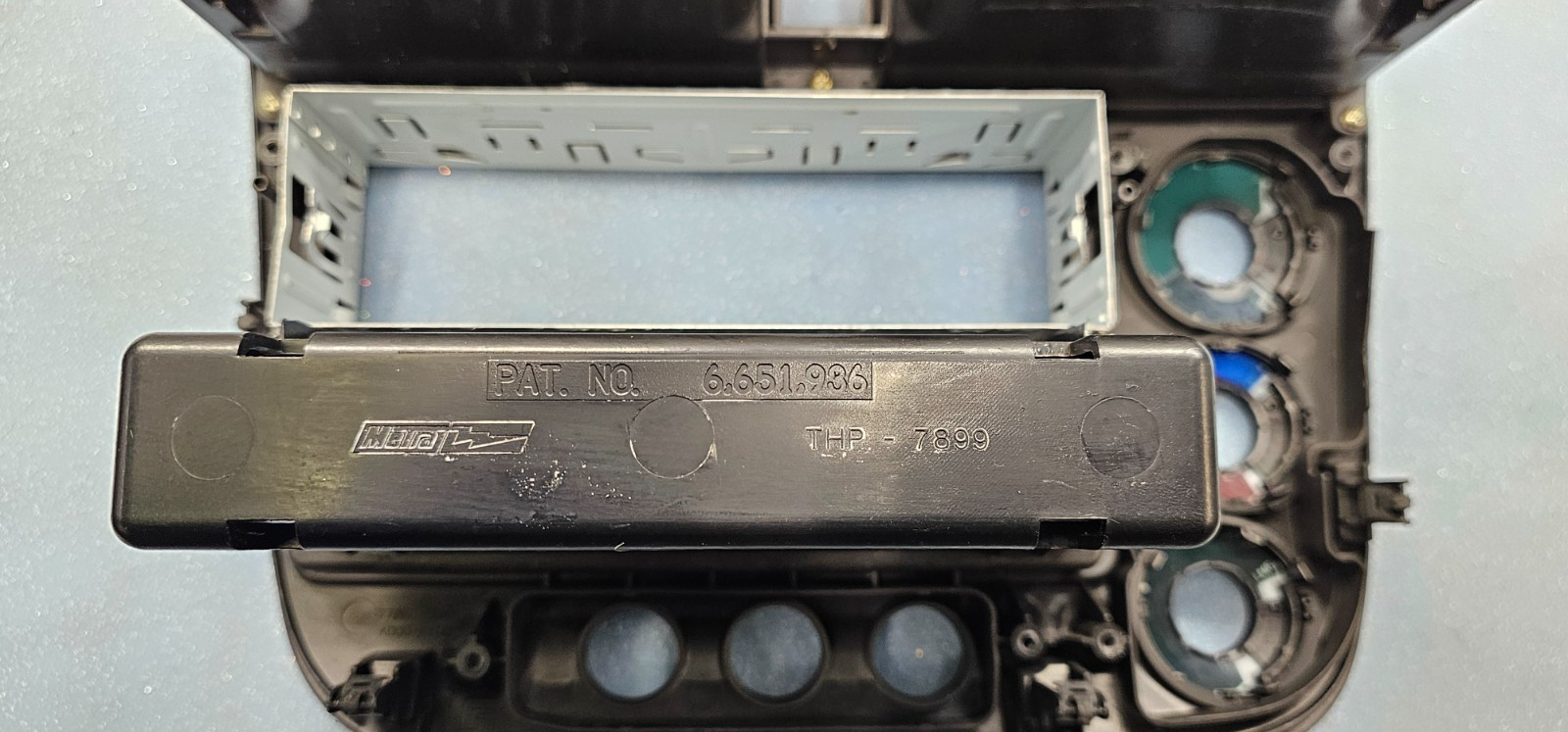 🔥01-05 HONDA CIVIC DASH AM FM RADIO DISPLAY BEZEL CLIMATE CONTROL ASSEMBLY OEM