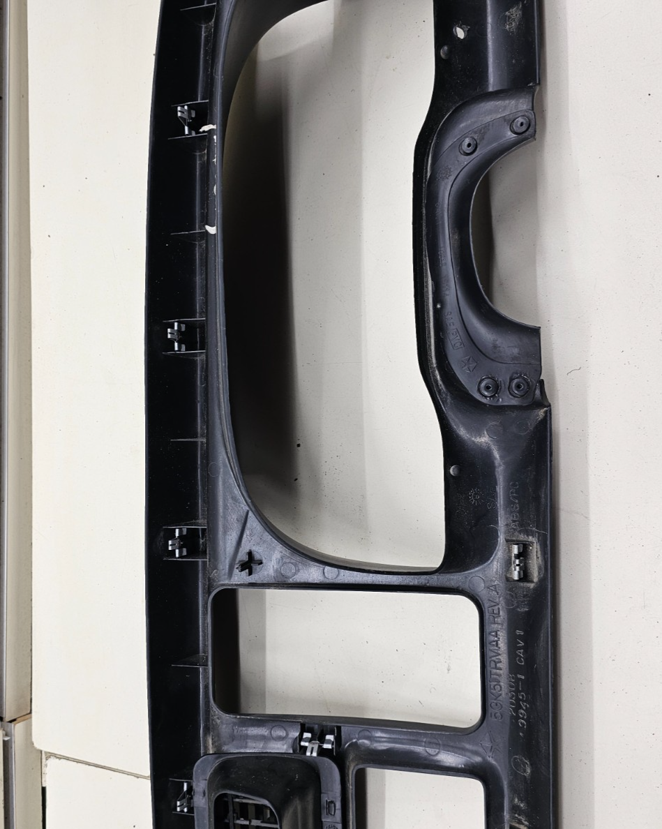 🔥1998-2002 Dodge Ram Pickup Black Dash Bezel &Dashboard Cover Overlay W/clips
