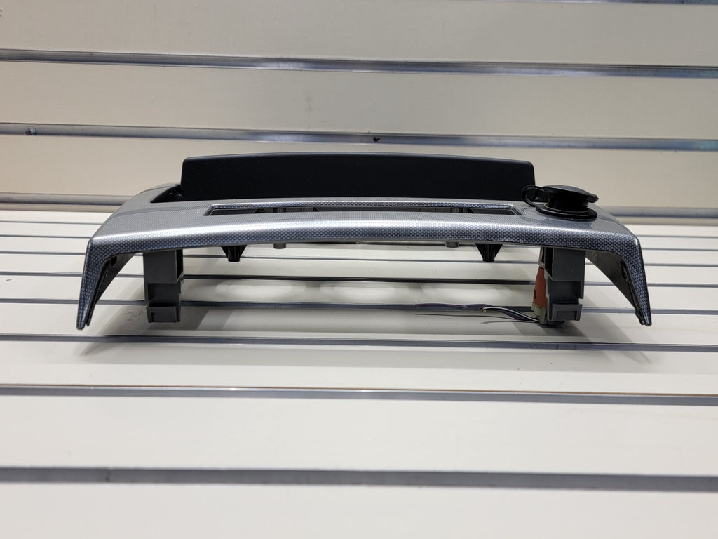 🔥08-12 Liberty Center Dash Radio Stereo Climate Trim Panel Bezel Black/Silver