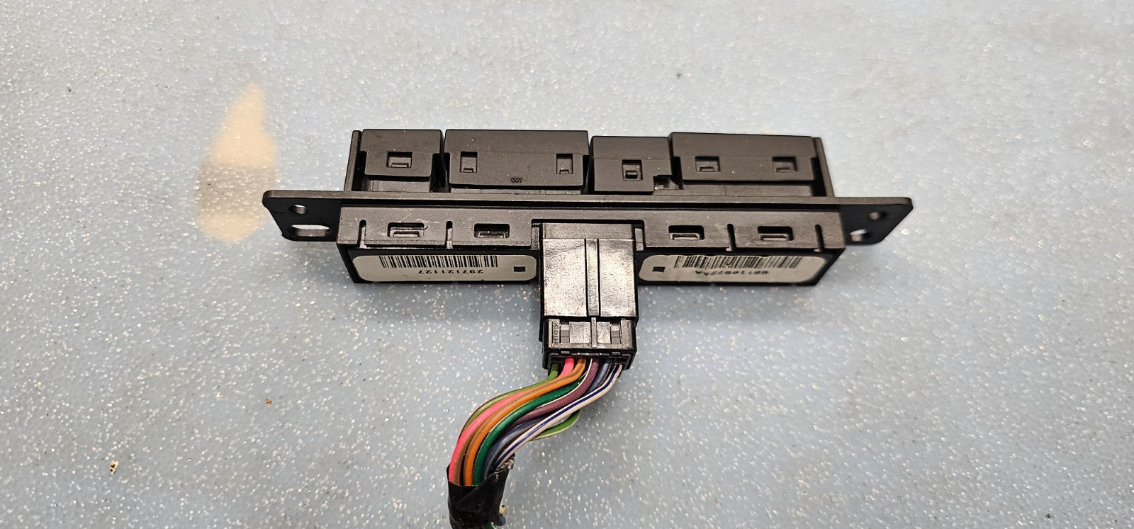 🔥12-20 Caravan Town Country Dash Hazard Warning Light Lamp Control Switch Black