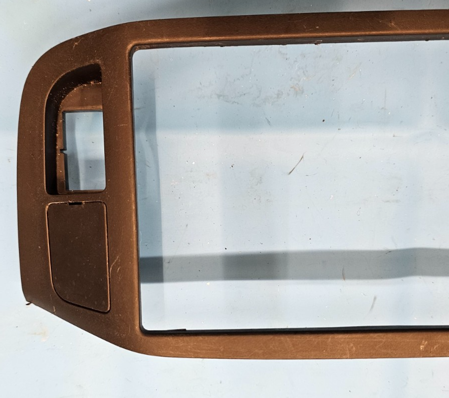 🔥03-05 Honda Pilot Dash AM FM Radio Stereo Bezel Trim Panel Frame Cover Black