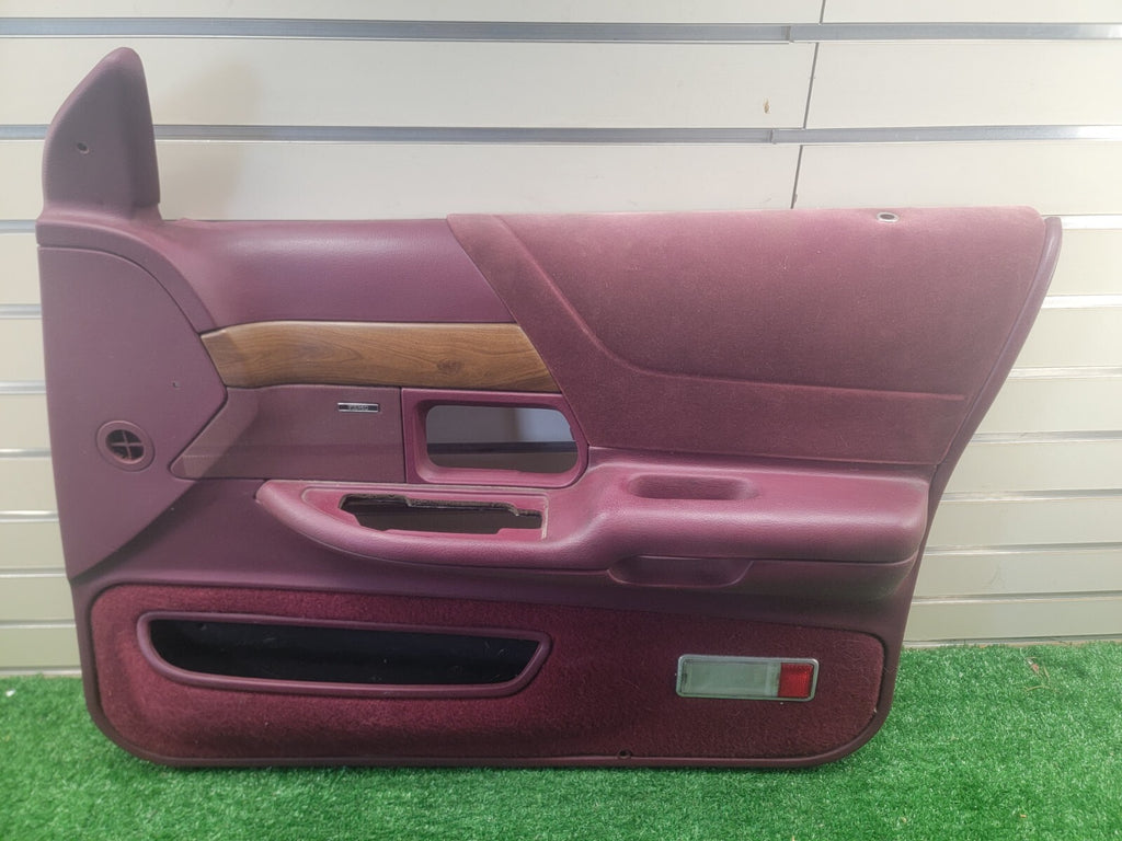 🔥92-97 Mercury Grand Marquis Passenger Side Front Door Trim Panel RH RED