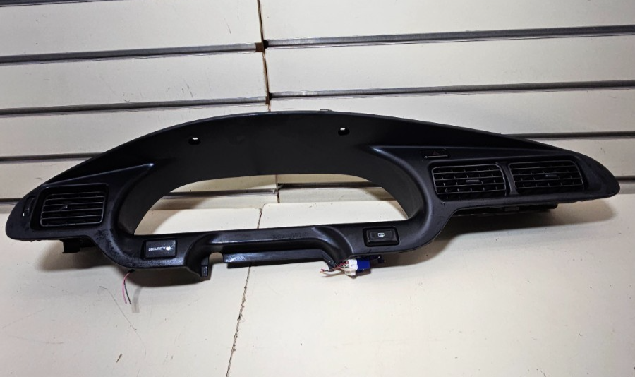 🔥98-01 Nissan Altima Dash Instrument Cluster Speedometer Tachometer Bezel Black