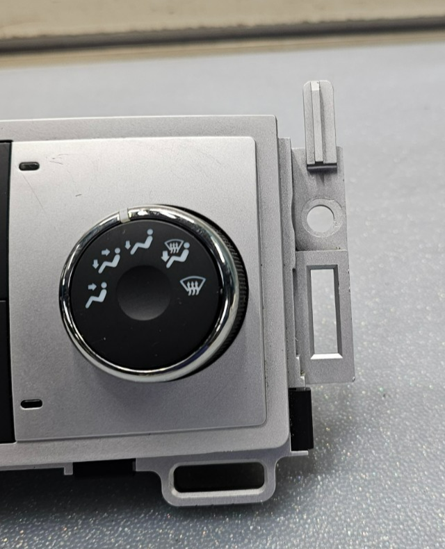 🔥08-12 Malibu Dash  Heater Climate Temperature Control Air Conditioner LT Gray