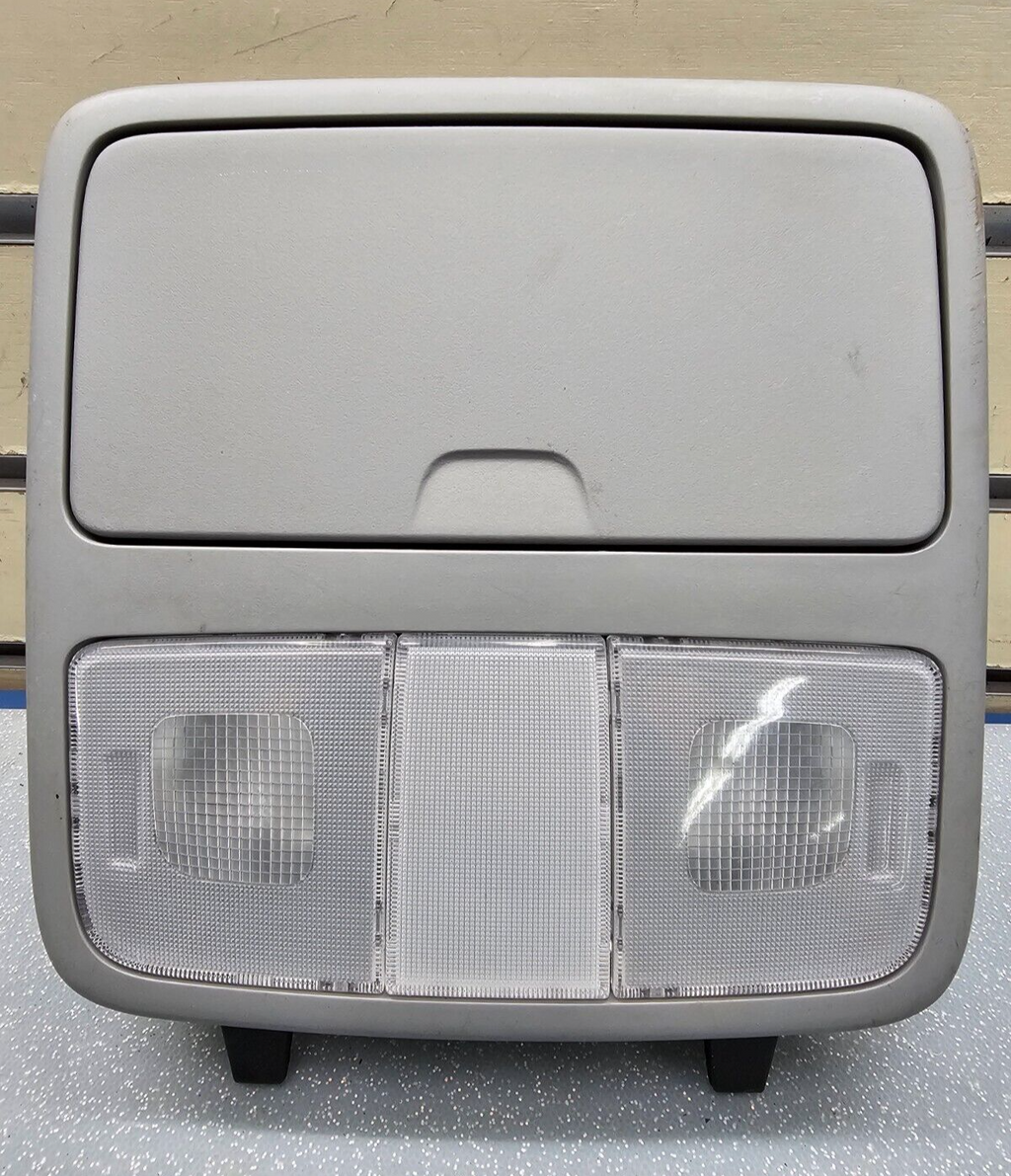 🔥07-10 Elantra Overhead Console Storage Display Dome Light Storage GRAY OEM