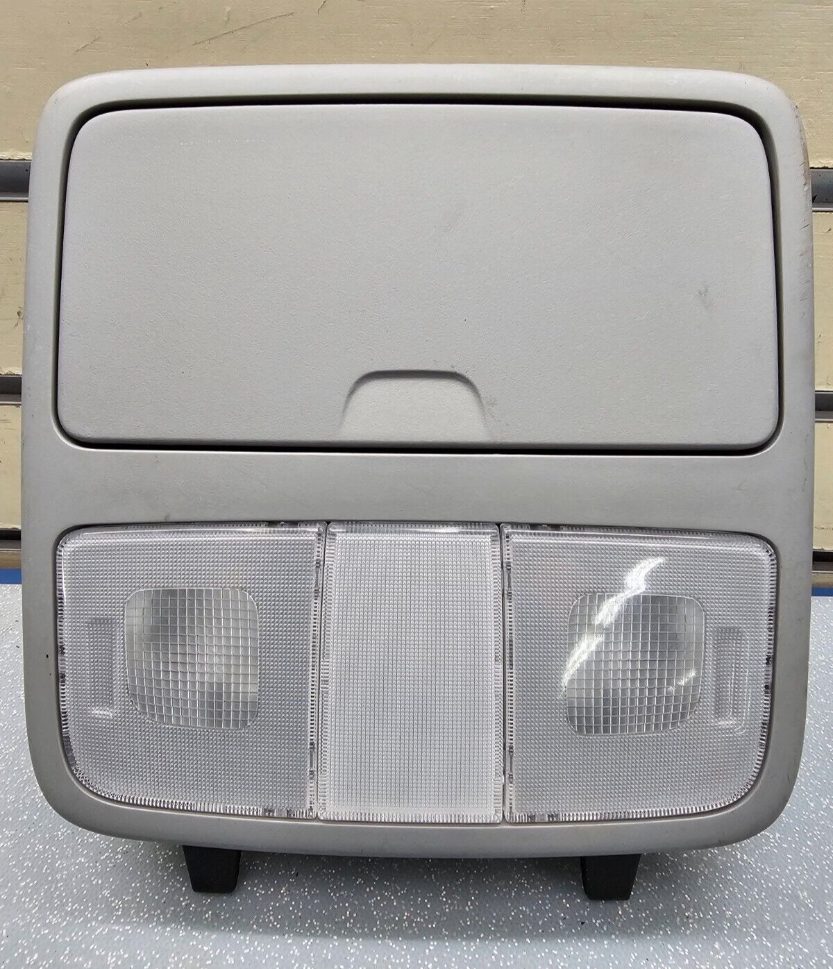 🔥07-10 Elantra Overhead Console Storage Display Dome Light Storage GRAY OEM