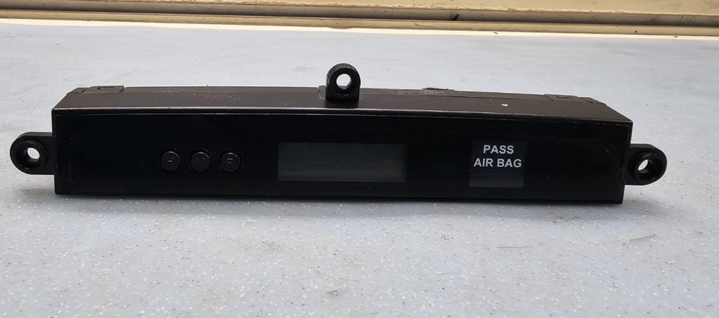 🔥09-12 Hyundai Santa Fe Dash Clock Display  Assembly Passenger Bag Black