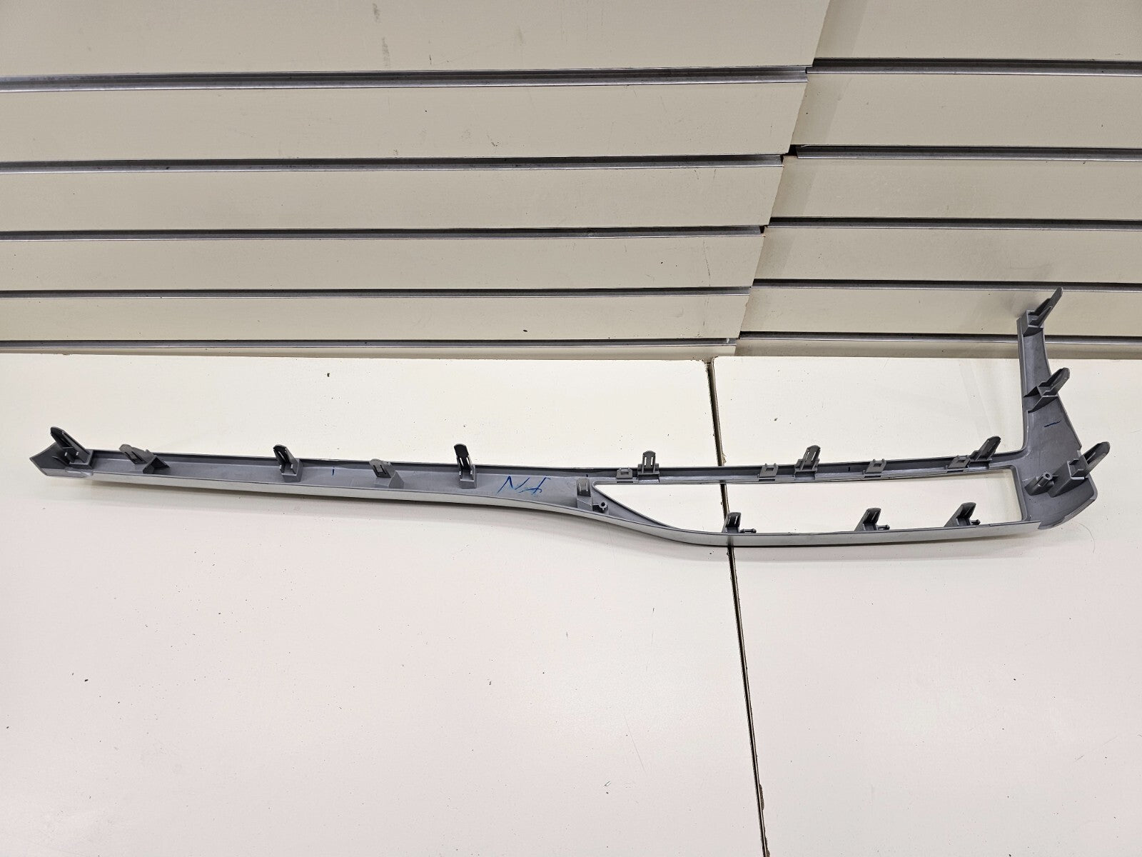 🔥14-19 Toyota Highlander Front Center Dash Panel Trim Cover Bezel Silver OEM