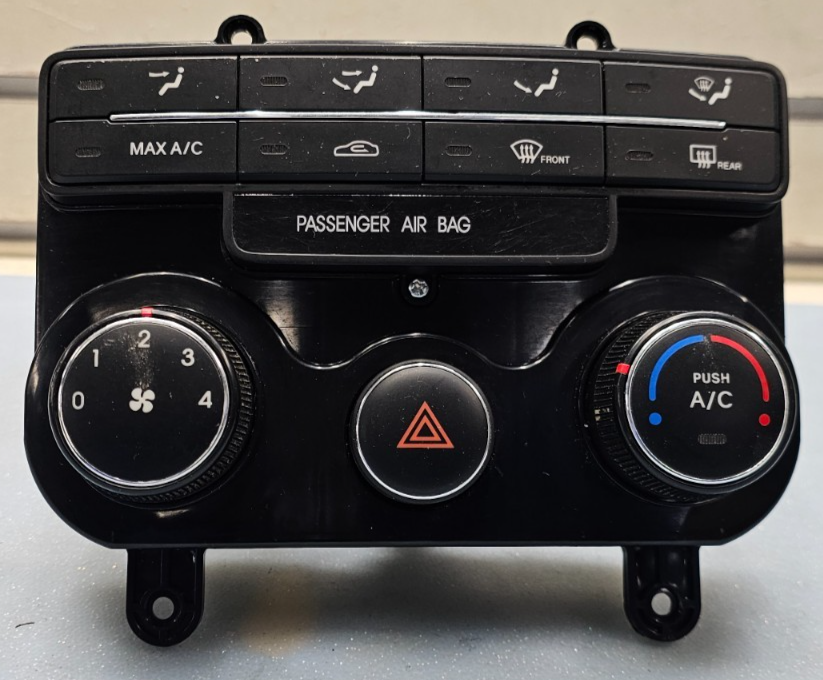 🔥09-12 ELANTRA Dash A/C HVAC AC Heater Climate Temperature Control Panel Black
