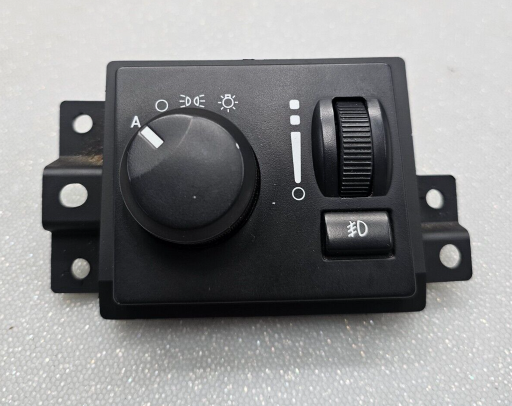 🔥07-09 Chrysler Aspen Dodge Durango AUTO headlight switch dimmer button fog OEM