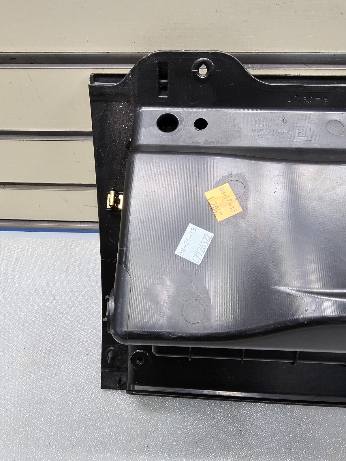 🔥2014-2019 Silverado Sierra Upper Glove Box Glovebox Dash Insert Storage BLACK
