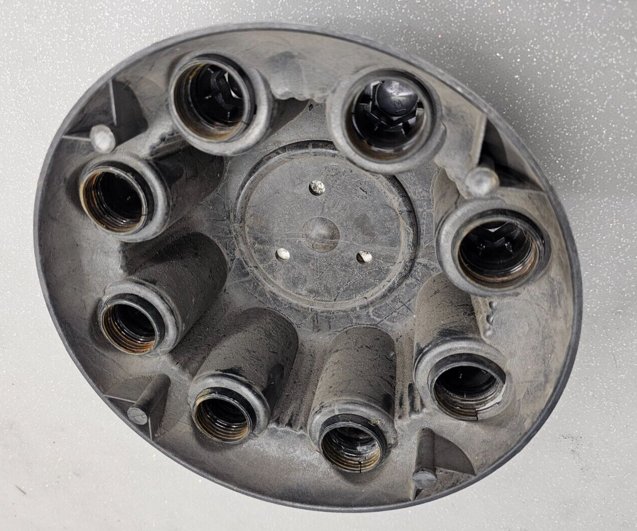 99-04 Chevy Silverado GMC Sierra Front Rear Wheel Center Cap Hub Cap Cover 6 Lug